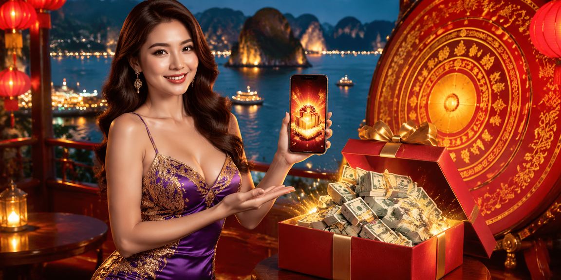 Người chơi trải nghiệm casino di động tại vịnh Hạ Long với phong cách High Roller